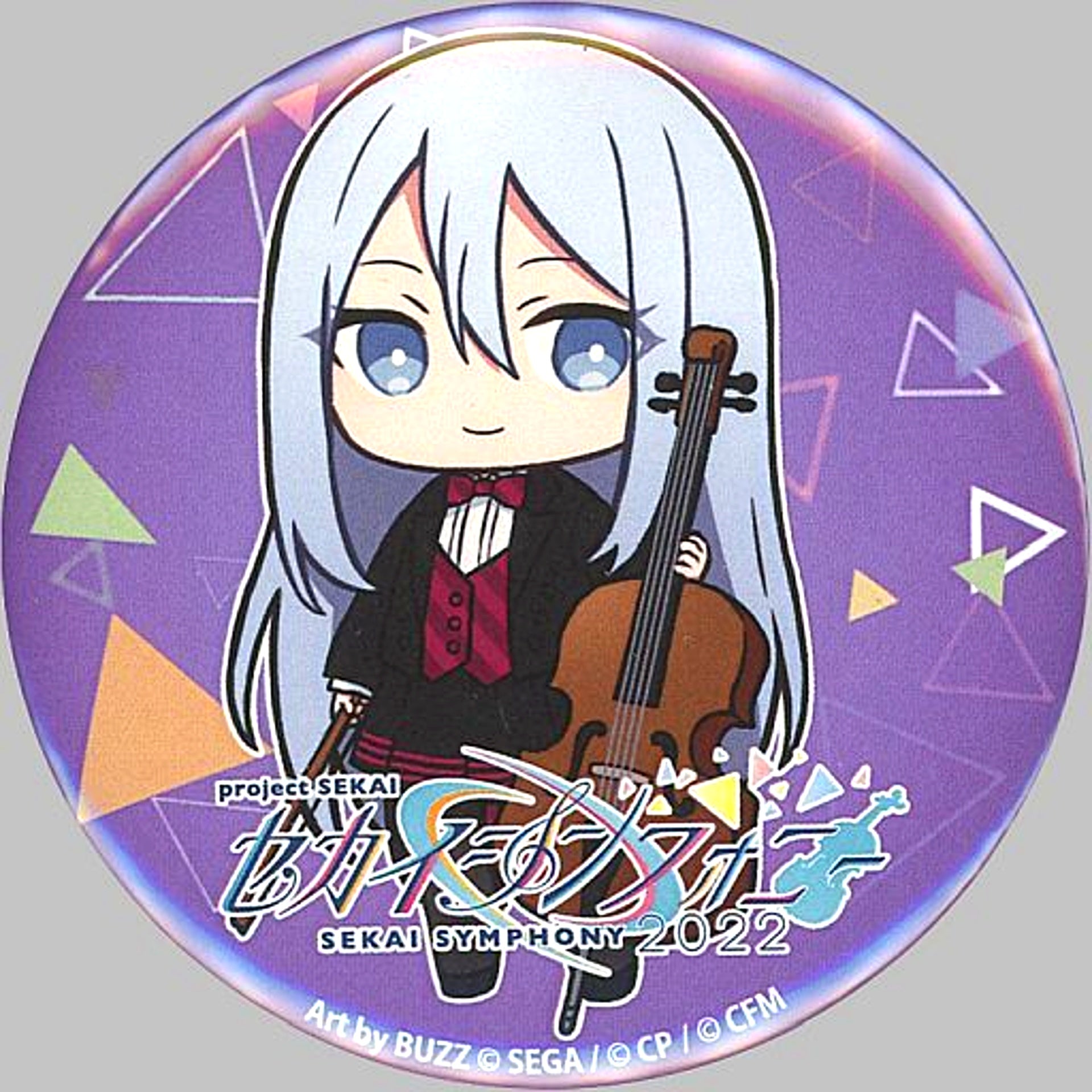 Kanade Yoisaki Mini Character Project SEKAI Sekai Symphony 2022 Trading Button [USED]