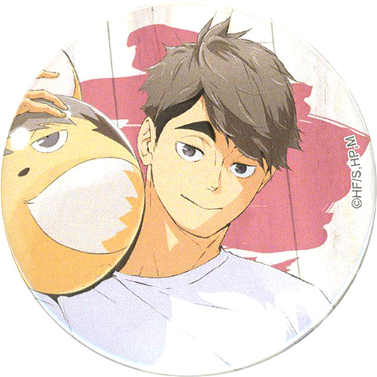 Osamu Miya Haikyu!! TO THE TOP x Stationery Cafe Collab Trading Button [USED]
