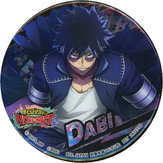 Dabi My Hero Academia Hologram Button Vol.4 ULTRA IMPACT Namco Ltd [USED]