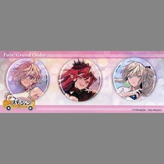 Fate/Grand Order Mash Kyrielight & Others Can Badge Set A Chaldea Satellite Station 2021-2022 Limited Buttons [USED]
