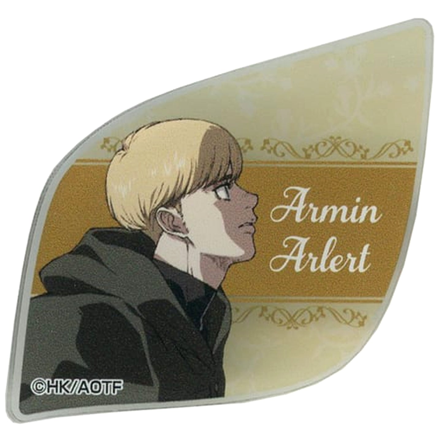 Armin Arlert A Attack on Titan The Final Season DMM Scratch! Acrylic Badge Prize D-3 [USED]