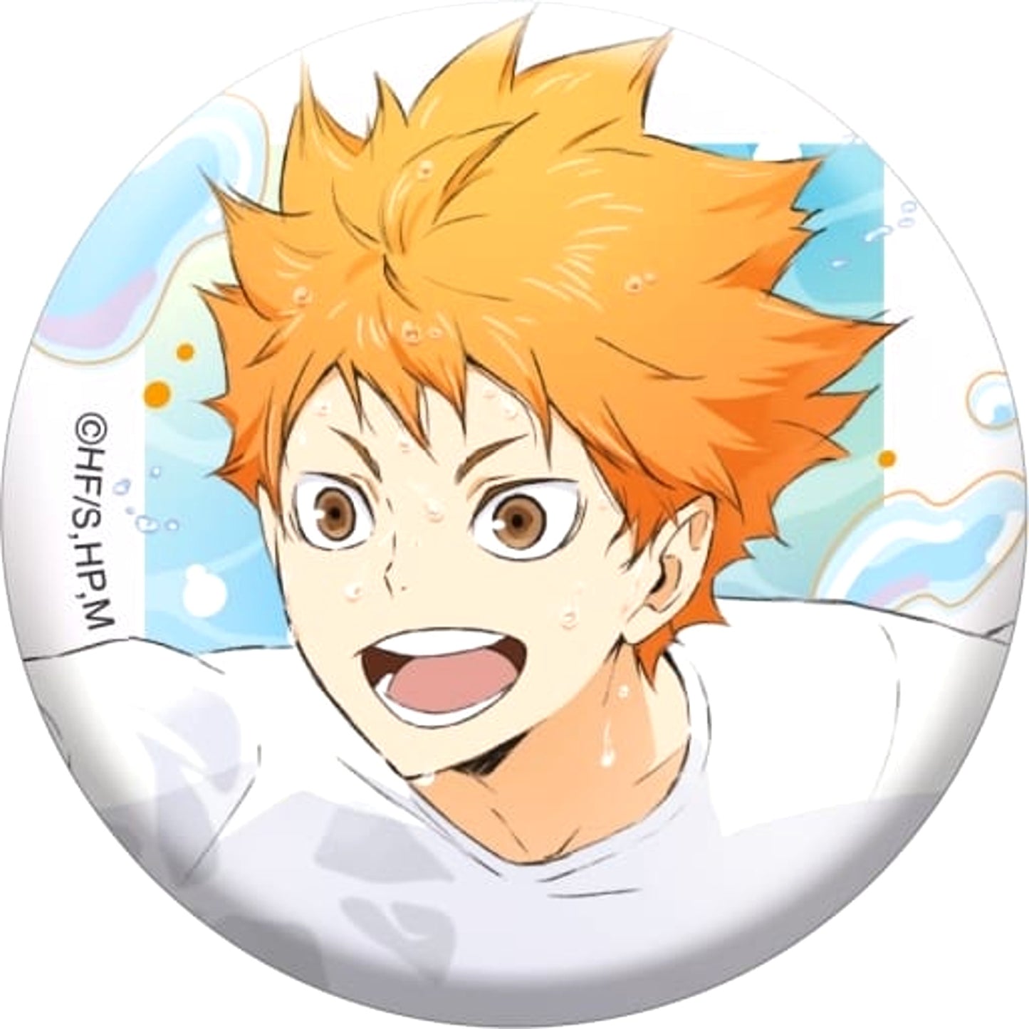 Haikyu!! To The Top Shoyo Hinata Trading Can Badge Buttons [USED]