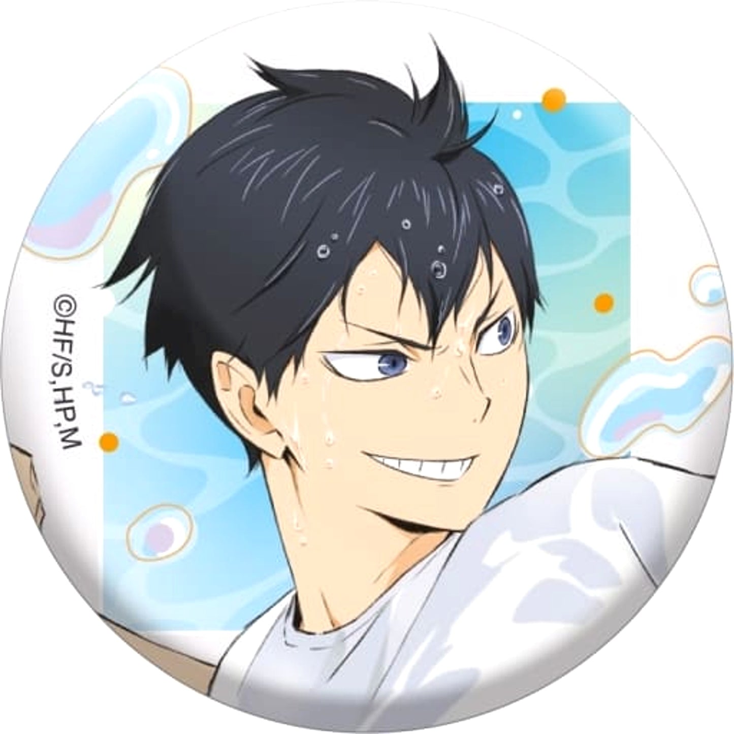 Haikyu!! To The Top Tobio Kageyama Trading Can Badge Buttons [USED]