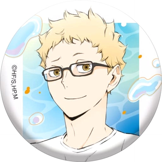 Haikyu!! To The Top Kei Tsukishima Trading Can Badge Buttons [USED]