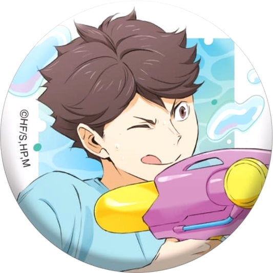 Haikyu!! To The Top Toru Oikawa Trading Can Badge Buttons [USED]