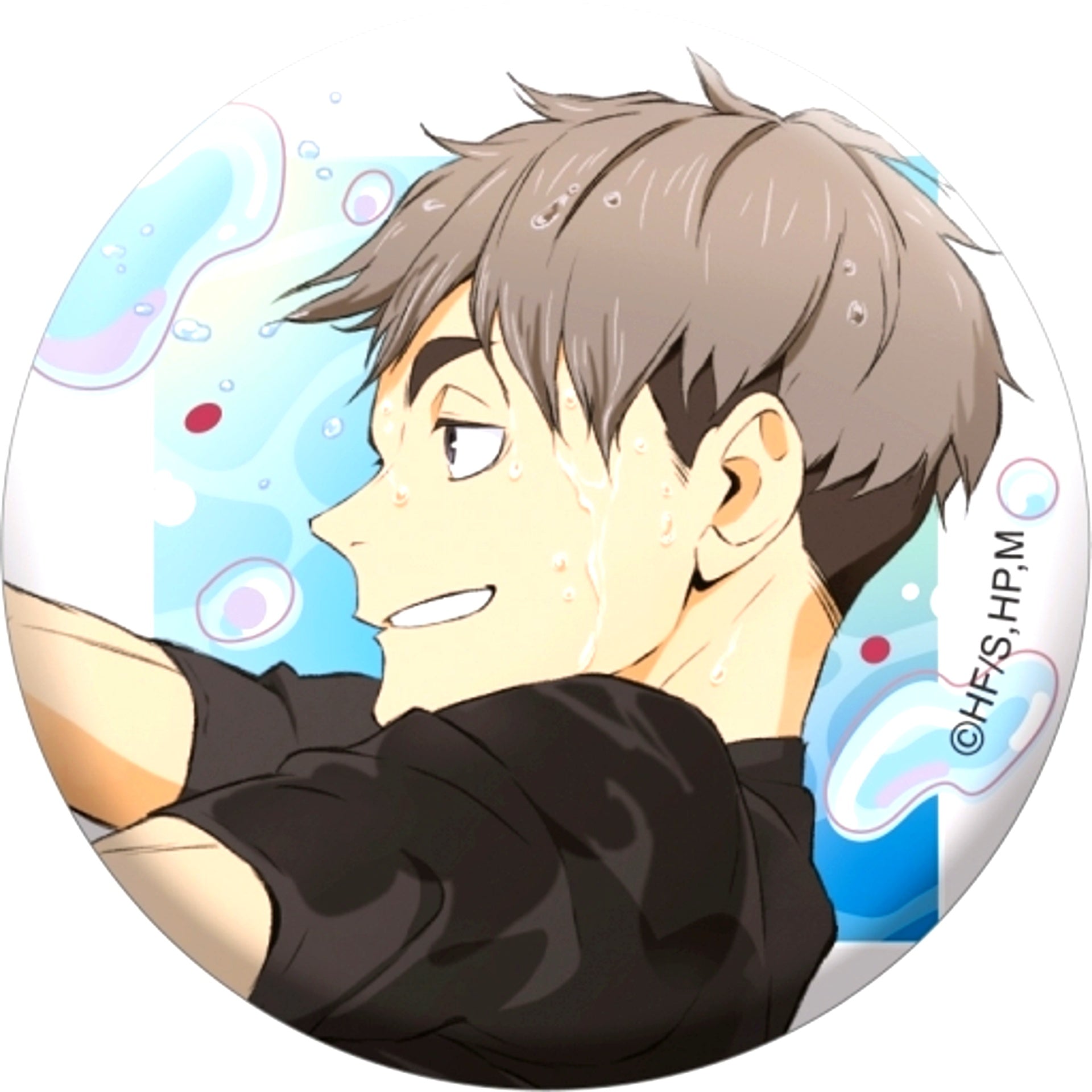 Osamu Miya Haikyu!! TO THE TOP Trading Button [USED]