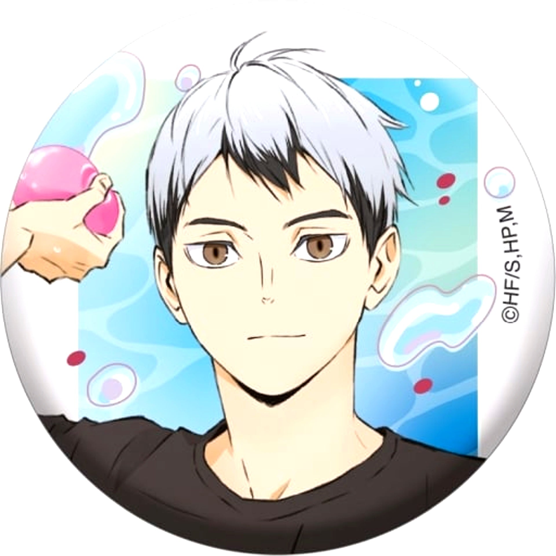 Shinsuke Kita Haikyu!! To The Top Trading Button [USED]