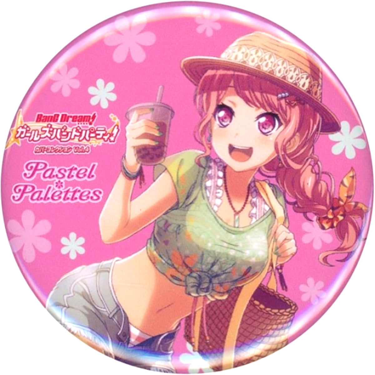 Aya Maruyama BanG Dream Girls Band Party CD Cover Collection Button Vol.4 Toranoana Bonus [USED]