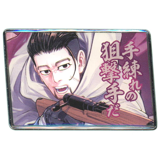 Golden Kamuy Hyakunosuke Ogata Capsule Gacha Pins Pins [USED]