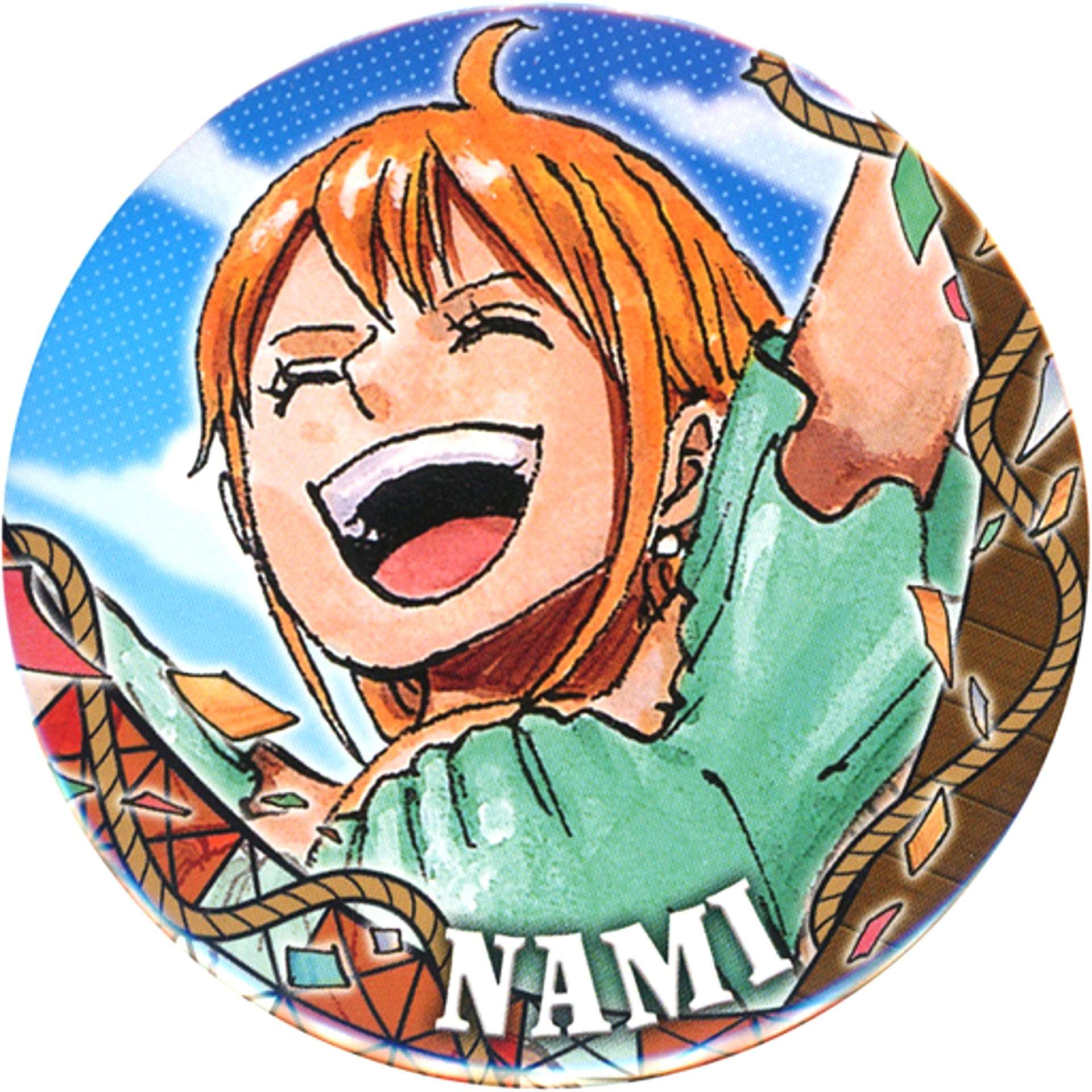 Nami One Piece Tokyo One Piece Tower Collection Button [USED]