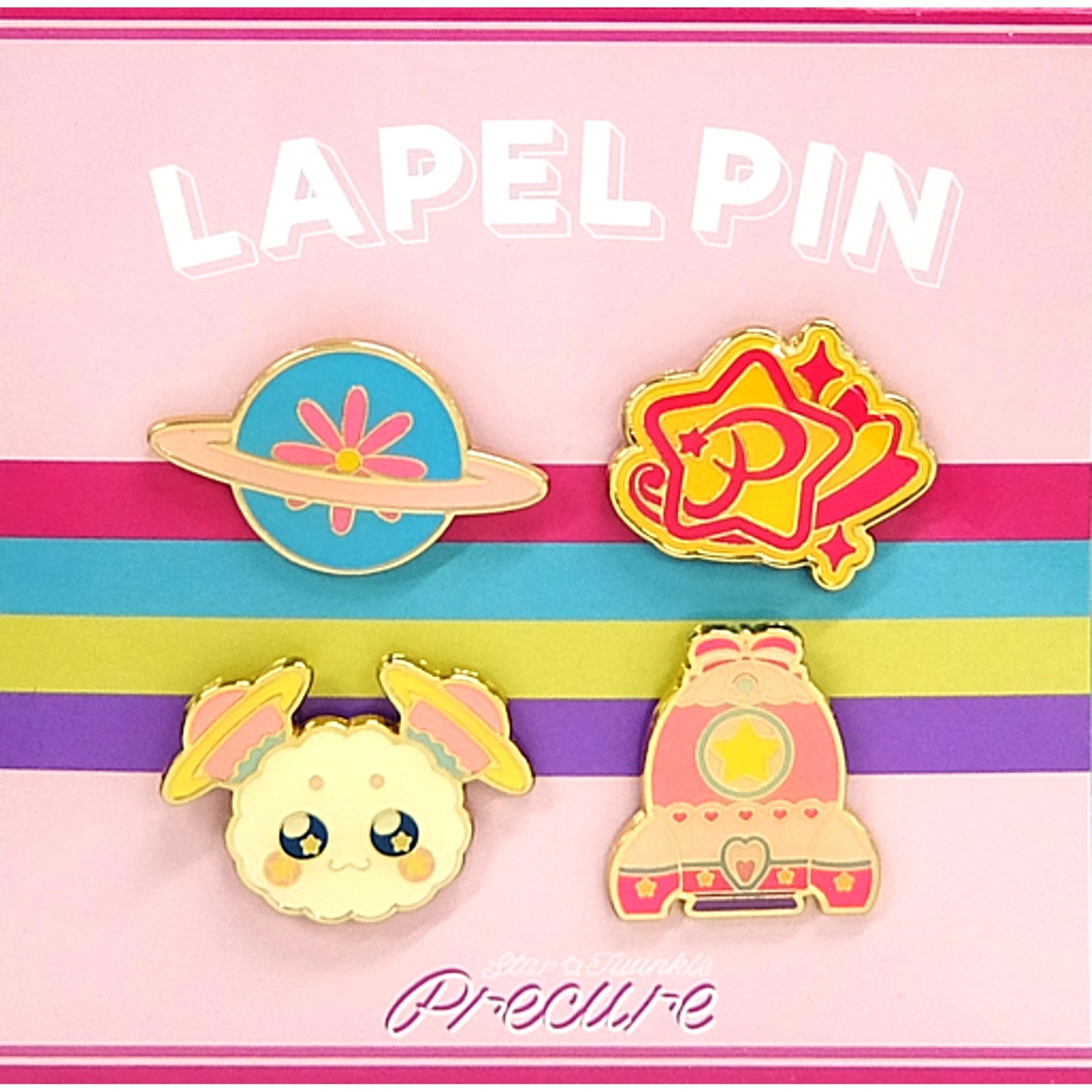 Group Shiny Series Pins Set Star Twinkle Precure Pretty Store Ltd [USED]