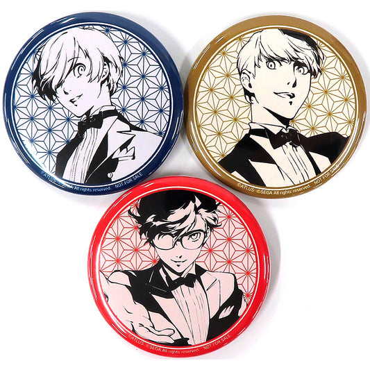 Set of 3 Group PERSONA SUPER LIVE P-SOUND STREET 2019 Button Blu-ray Amazon Purchase Bonus Welcome to Theater Q [USED]