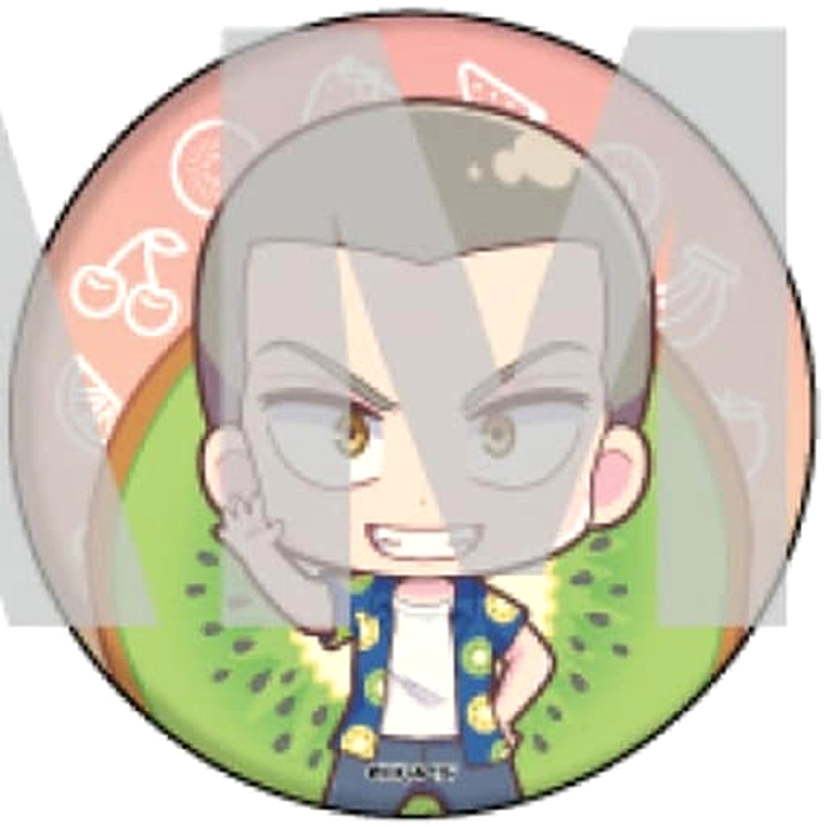 Attack on Titan Connie Springer Mini Character Can Badge 38. Fruit Ver. Buttons [USED]
