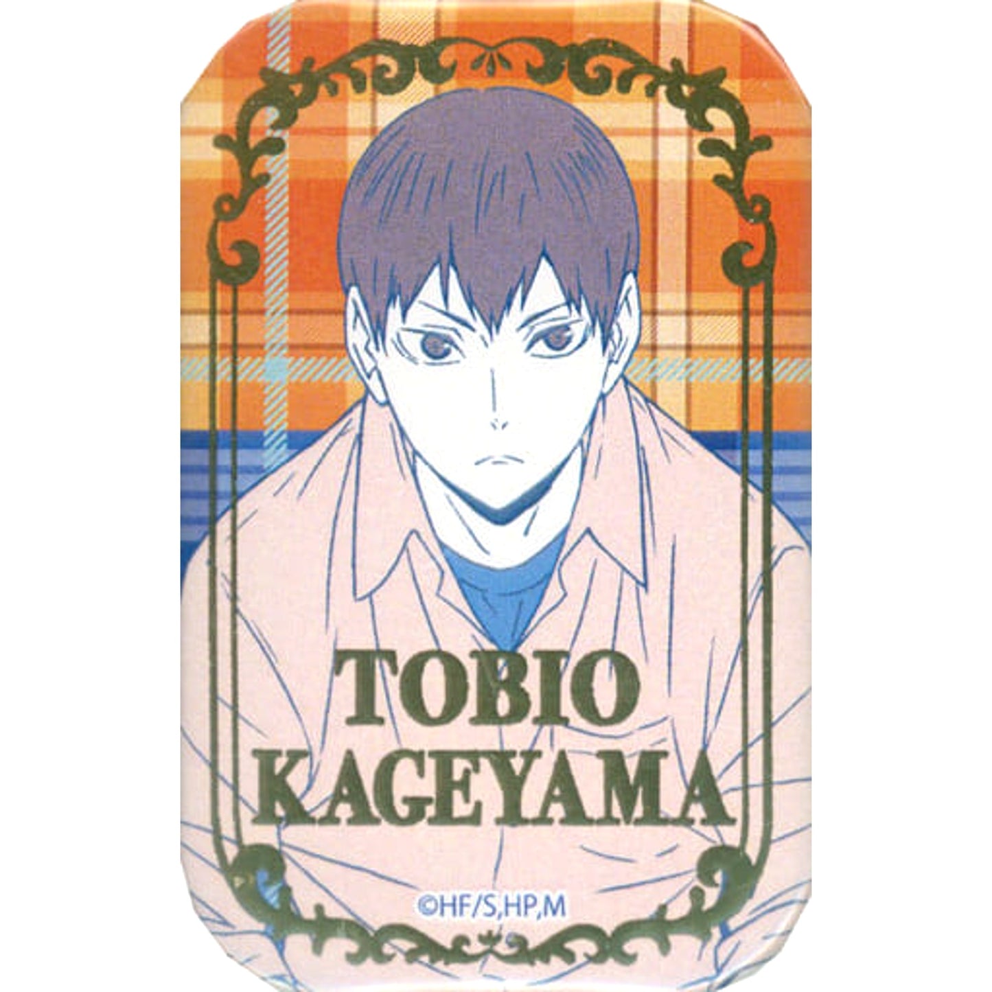 Haikyu!! To The Top Tobio Kageyama Square Can Badge 7net Limited Buttons [USED]