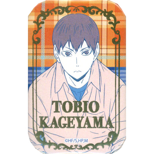 Haikyu!! To The Top Tobio Kageyama Square Can Badge 7net Limited Buttons [USED]