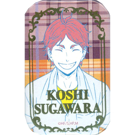 Haikyu!! To The Top Koushi Sugawara Square Can Badge 7net Limited Buttons [USED]