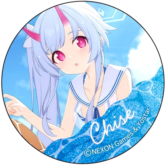 Chise Blue Archive Trading Glitter Button [USED]