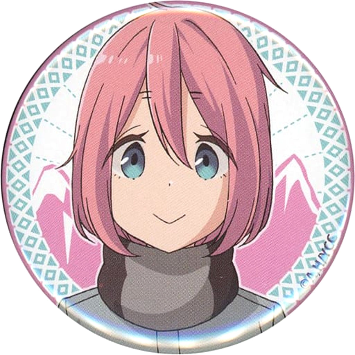 Laid-Back Camp: The Movie Nadeshiko Kagamihara Adult Trading Can Badge Theater Limited Buttons [USED]