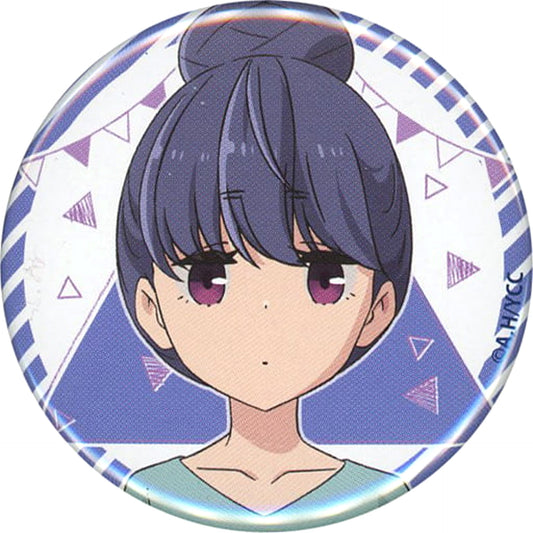 Laid-Back Camp: The Movie Rin Shima High School Student Trading Can Badge Theater Limited Buttons [USED]