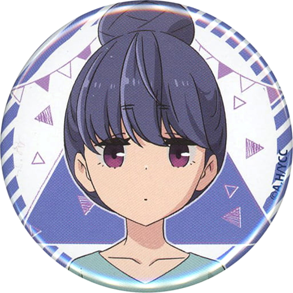Laid-Back Camp: The Movie Rin Shima High School Student Trading Can Badge Theater Limited Buttons [USED]
