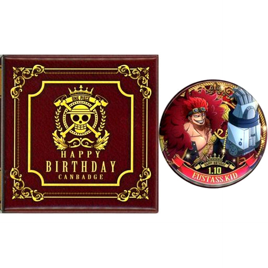 Eustass Kid One Piece Birthday Premium Button Mugiwara Store Ltd [USED]
