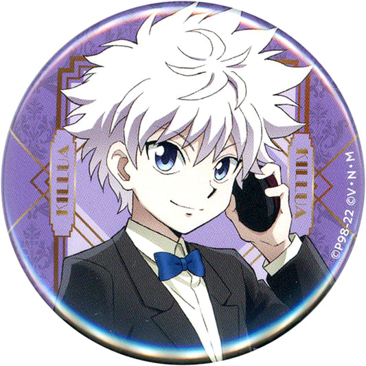Killua Zoldyck Full Body Hunter x Hunter Trading Button animate cafe Vol 8 Phantom Troupe Arc part 3 [USED]