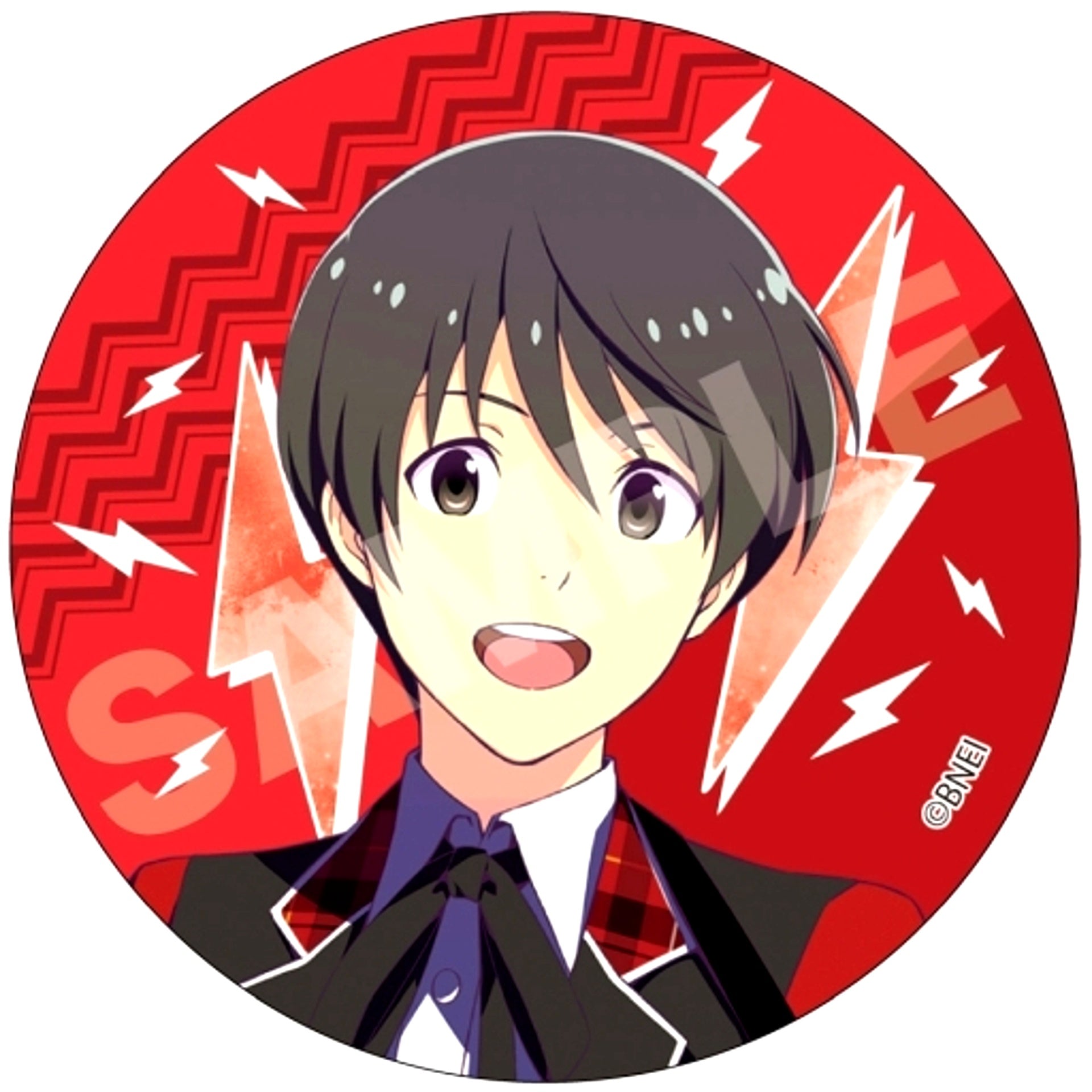 Jun Fuyumi The Idolmaster SideM Metallic Badge 04. Part 4 [USED]