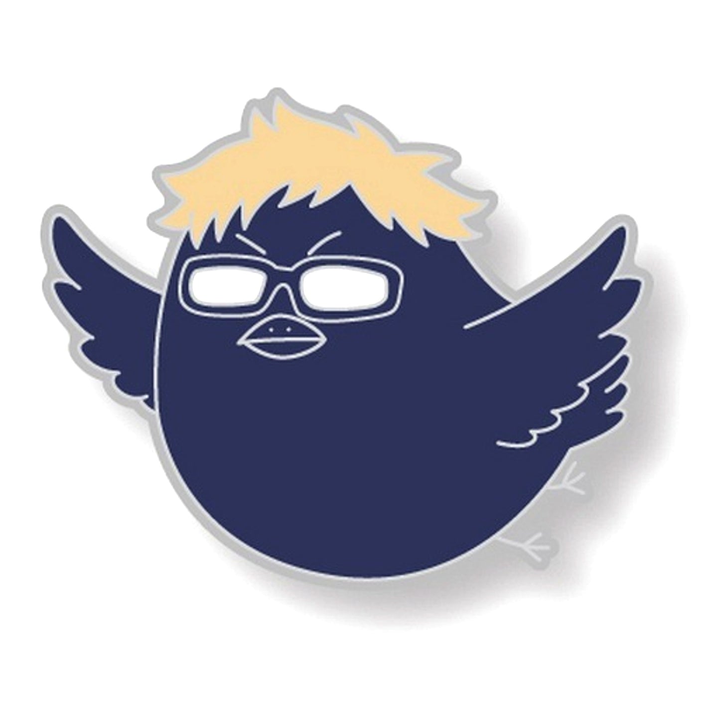 Kei Tsukishima Tsukigarasu Haikyu!! TO THE TOP Pins Collection Prefectural Qualifier Members [USED]