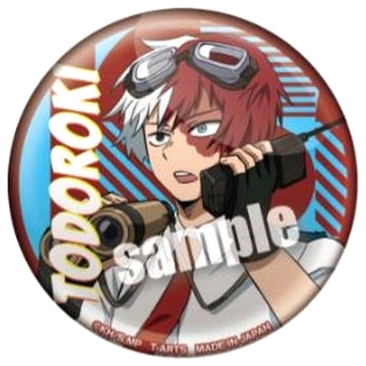 My Hero Academia Shoto Todoroki Color Palette Outdoor Training Can Badge Buttons [USED]
