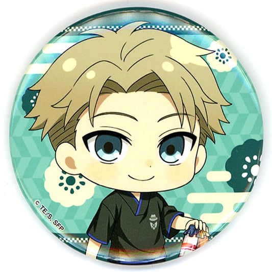 SPY x FAMILY Loid Forger Trading Can Badge Mini Character Ver. Gokurakuyu Raku Spa Holiday Extra Mission Show Off Your Close Family in The Bath Limited Buttons [USED]