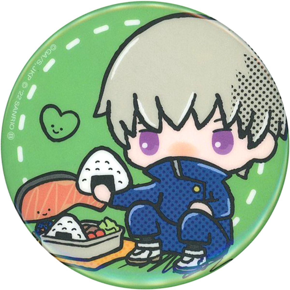 Toge Inumaki x Kirimichan Jujutsu Kaisen X Sanrio Characters Blind Button [USED]