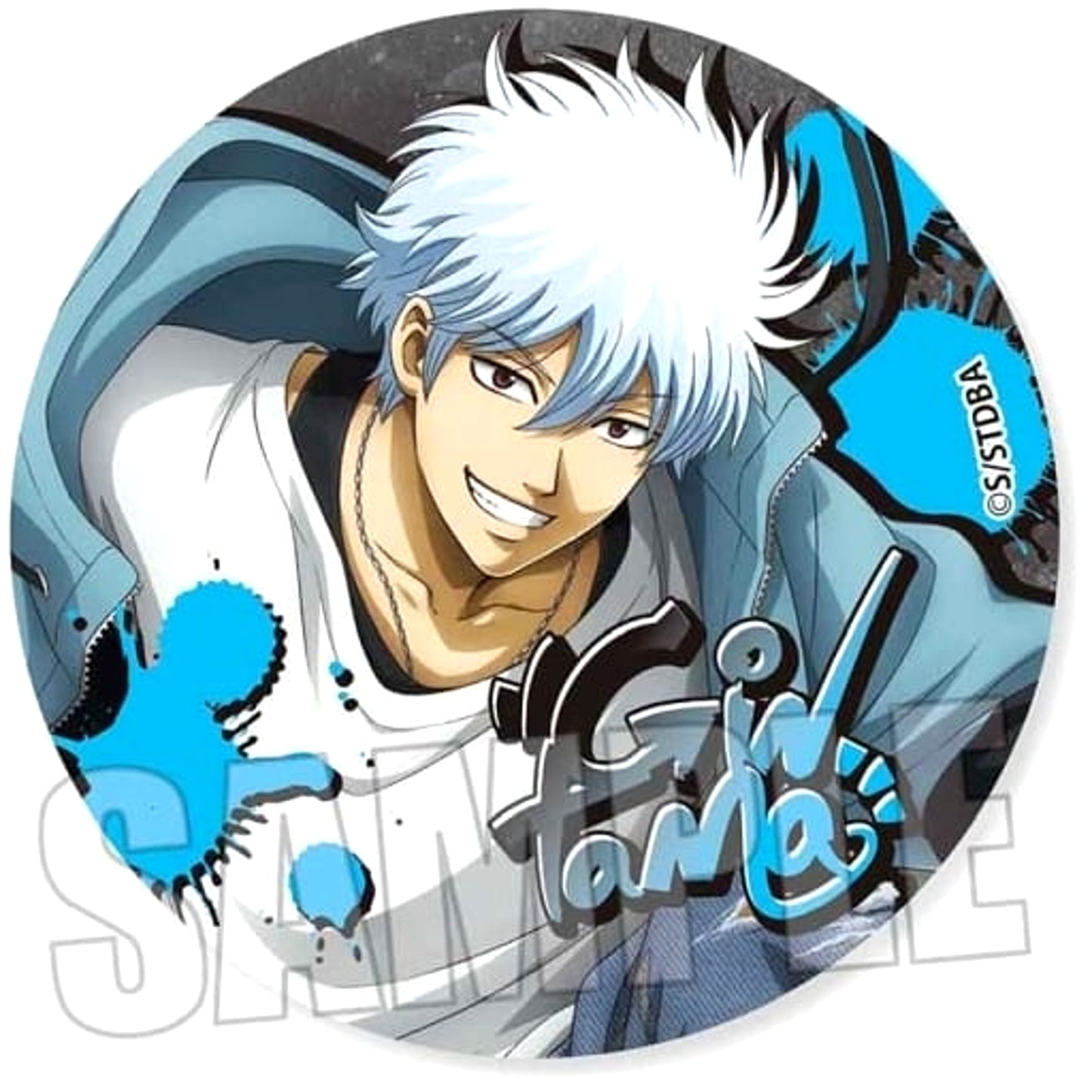 Gintoki Sakata Gintama Random Button Skater Ver. [USED]
