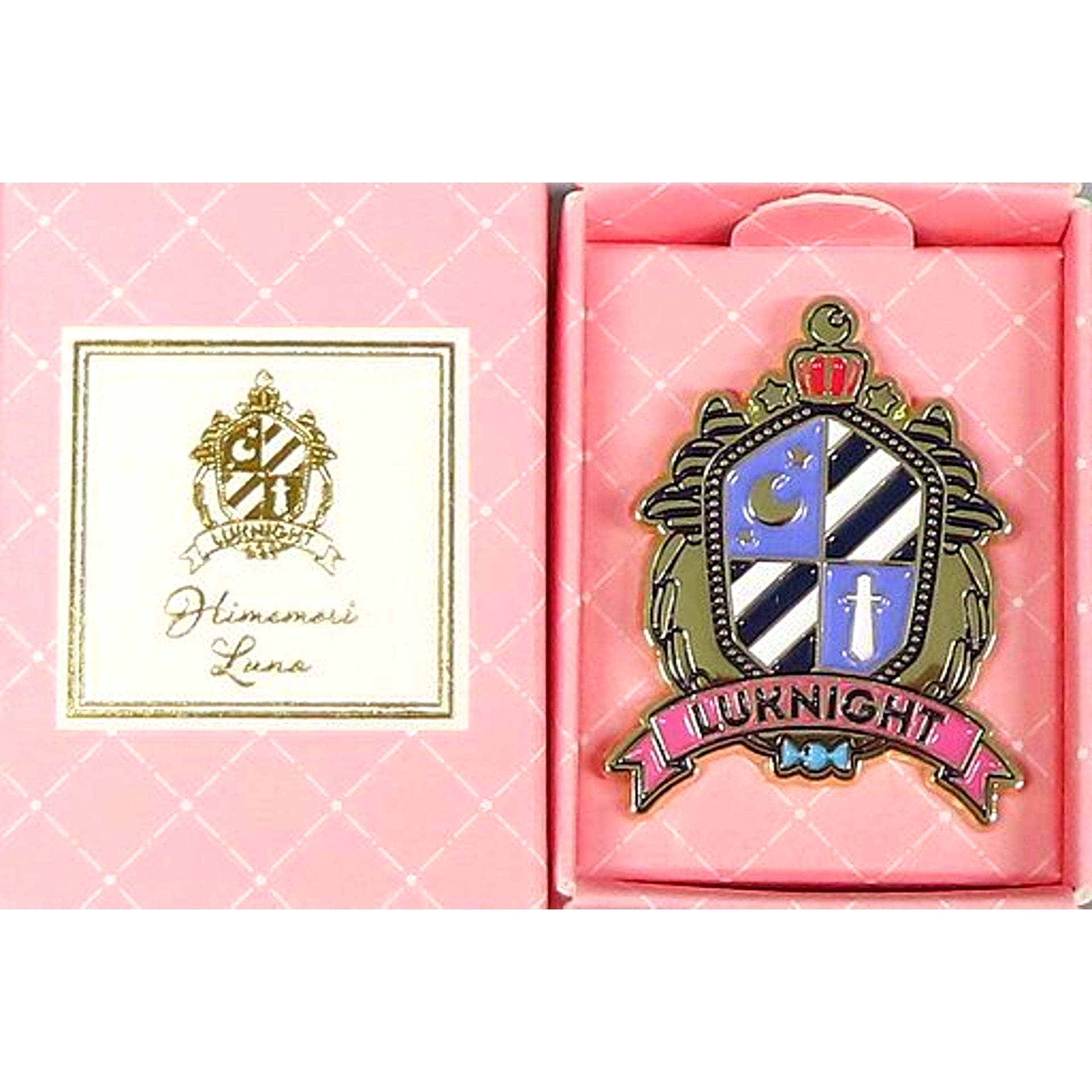 Himemori Luna hololive Lu-knight Crest Pin Button 2nd Anniversary [USED]