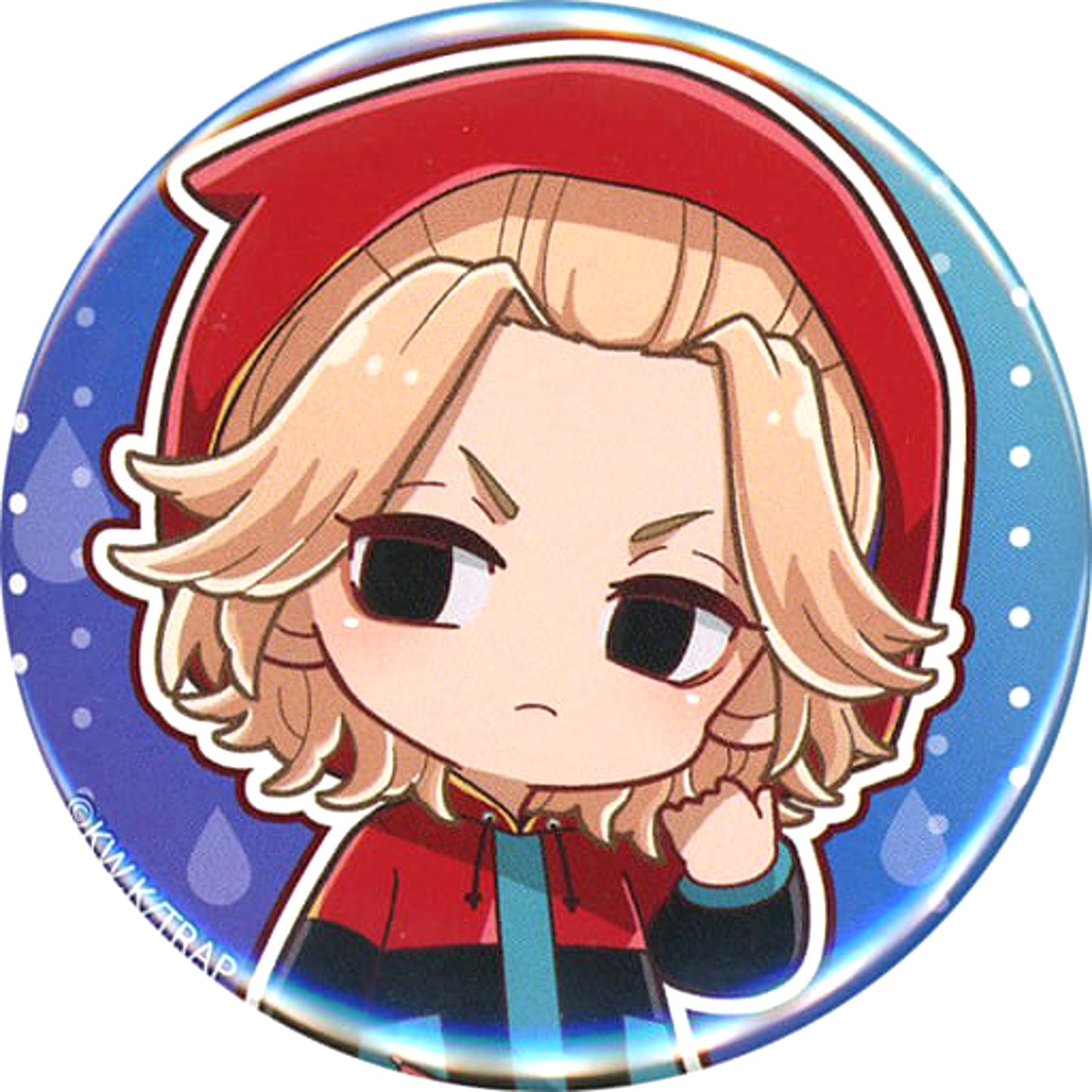 Manjiro Sano Tokyo Revengers Button Rainy Day Ver. Princess Cafe Limited [USED]