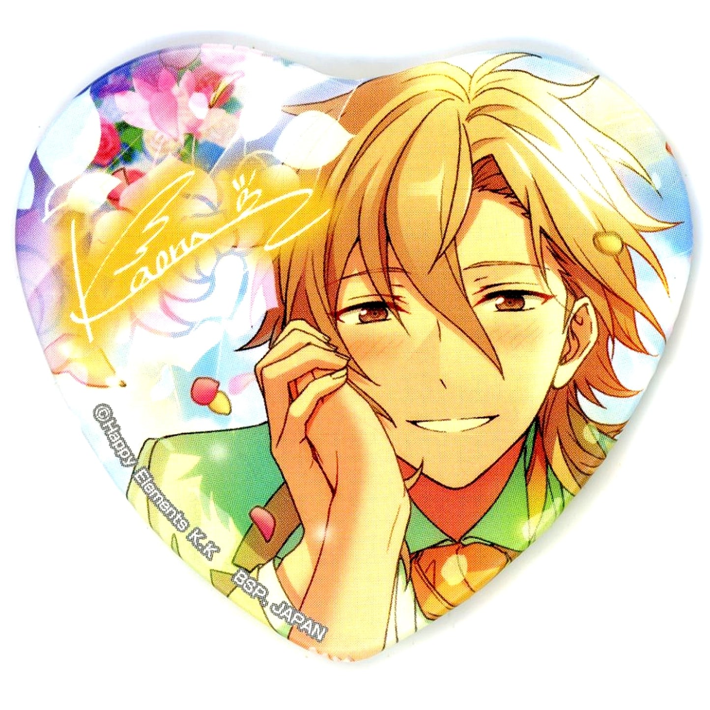 Kaoru Hakaze Torupaka! Ensemble Stars! Heart-shaped Badge Vol.4 Ver.A [USED]