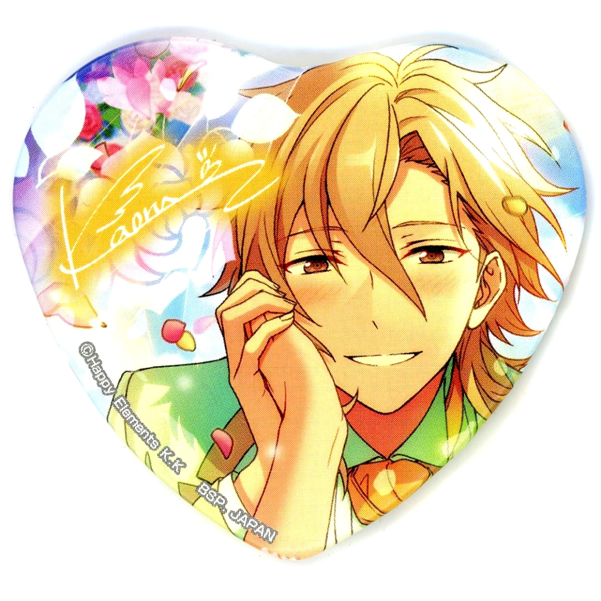 Kaoru Hakaze Torupaka! Ensemble Stars! Heart-shaped Badge Vol.4 Ver.A [USED]