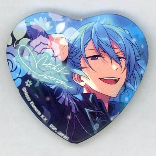 Wataru Hibiki Ensemble Stars! TORUPAKA! Heart Shaped Button Vol.4 Ver.B [USED]