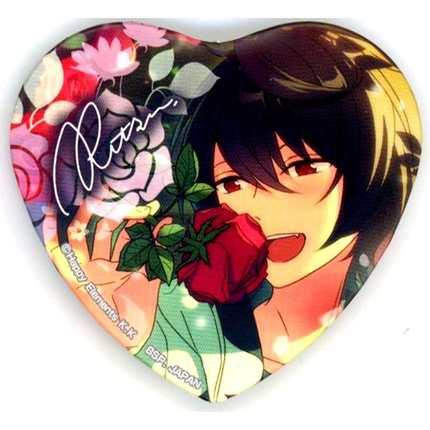 Ritsu Sakuma Torupaka! Ensemble Stars! Heart-shaped Badge Vol.4 Ver.B [USED]