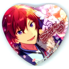 Ensemble Stars! Tsukasa Suo TORUPAKA! Heart Shaped Can Badge Vol.4 Ver.B Buttons [USED]