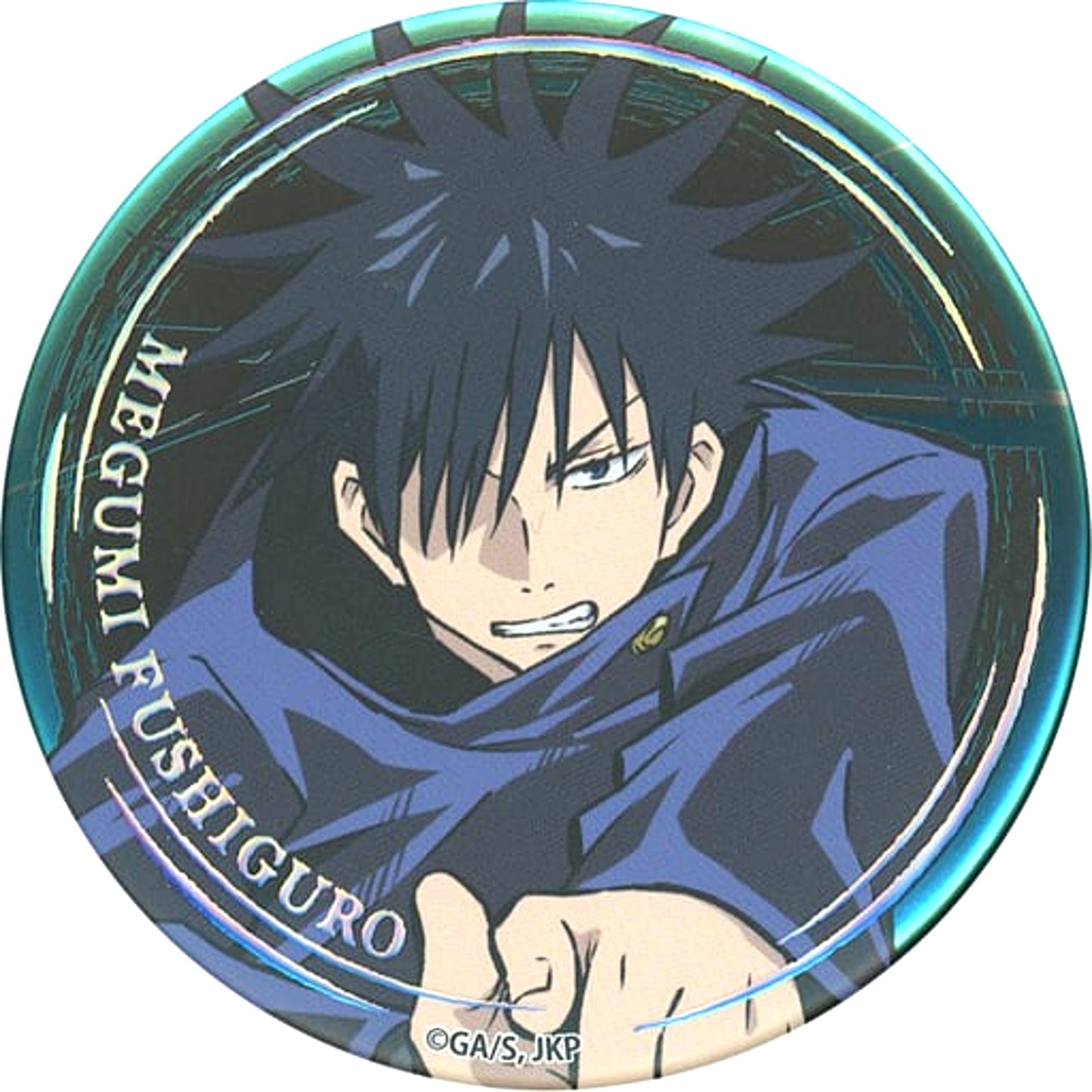 Megumi Fushiguro Jujutsu Kaisen Button Decoration Spec Rikisen Funto JUMP SHOP Ltd [USED]