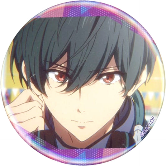 Free!-Dive to the Future- Ikuya Kirishima Can Badge Collection Opening Buttons [USED]