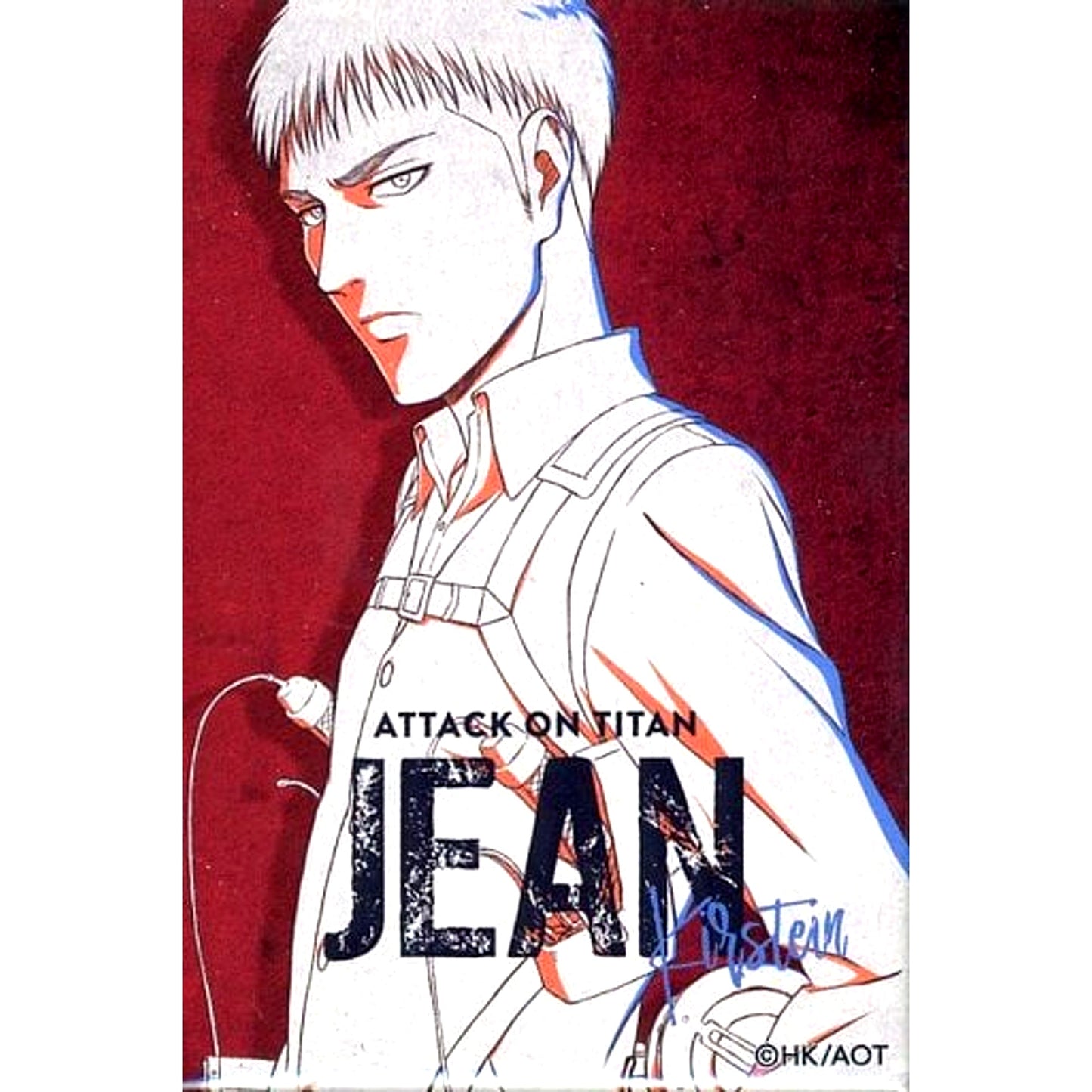 Jean Kirstein Attack on Titan WIT STUDIO Square Badge Collection Vol. 3 [USED]