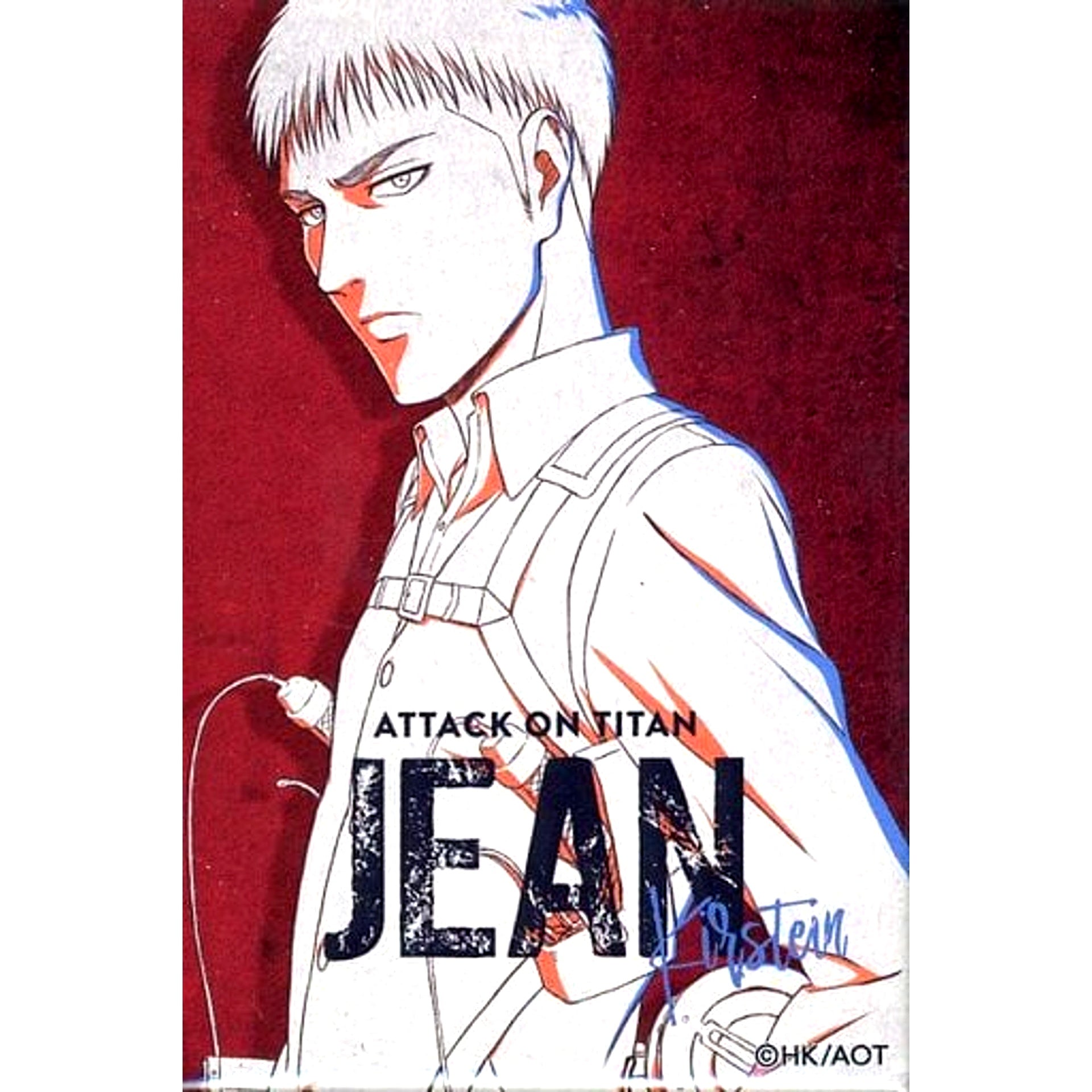Jean Kirstein Attack on Titan WIT STUDIO Square Badge Collection Vol. 3 [USED]