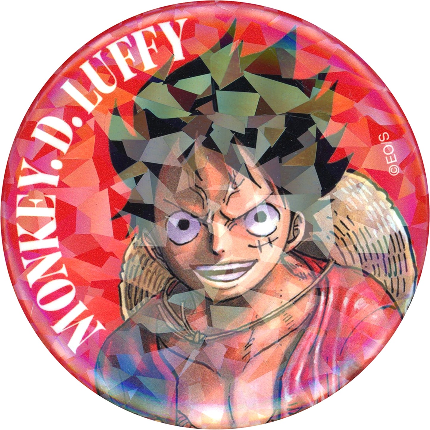 Monkey D. Luffy 1 One Piece Weekly Shonen Jump All Star Button Jump Characters Store Limited [USED]
