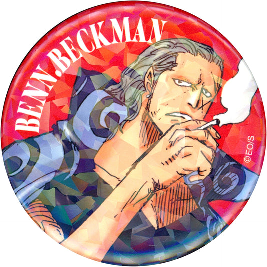 57 Benn Beckman One Piece Weekly Shonen Jump All Star Button Jump Characters Store Limited [USED]