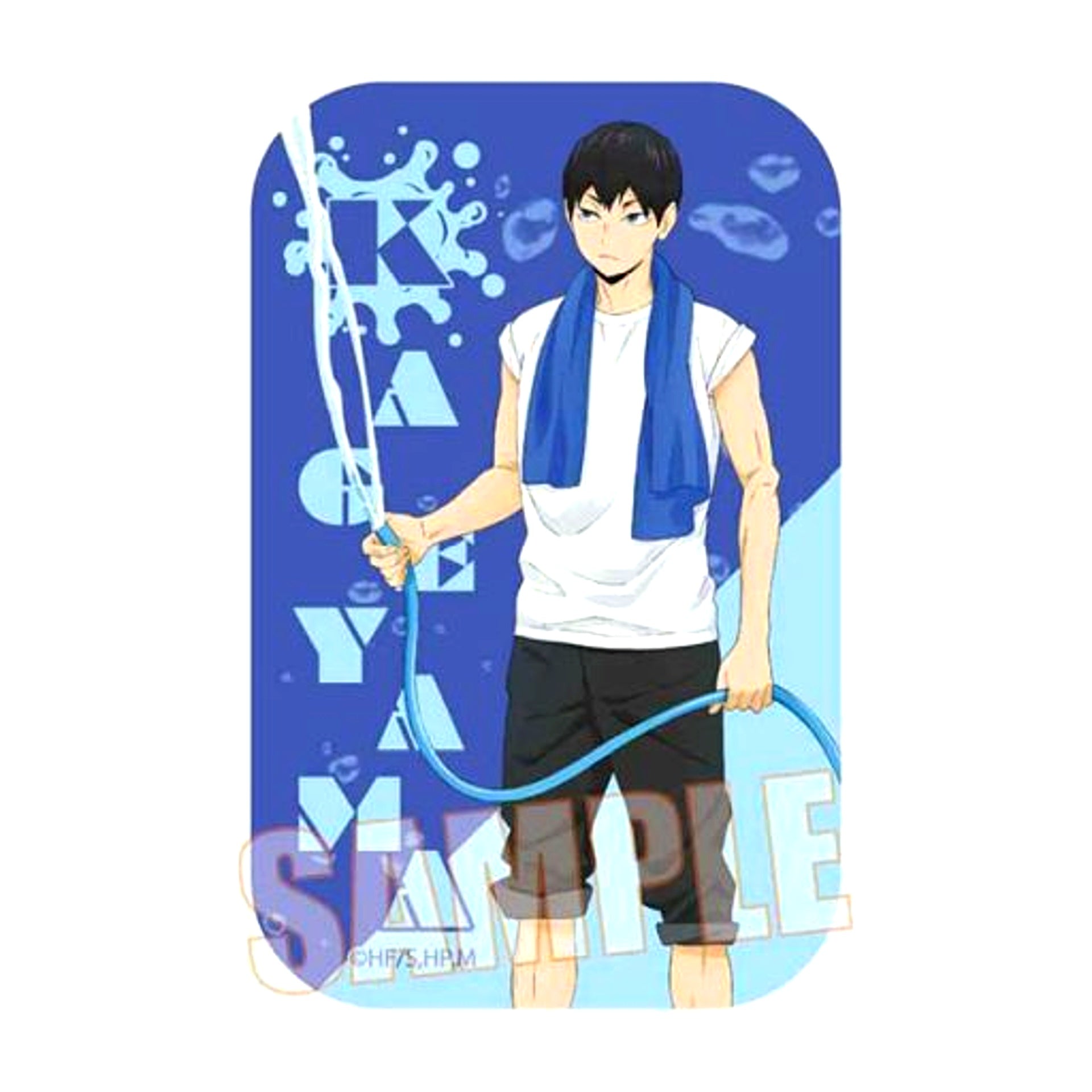 Tobio Kageyama Haikyu!! Trading Square Button Pool Cleaning Ver. [USED]