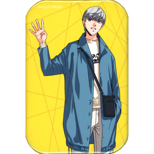Protagonist Persona 4 Persona 25th Anniversary Collaboration Cafe powered by Animax Cafe+ Trading Life-Size Button [USED]