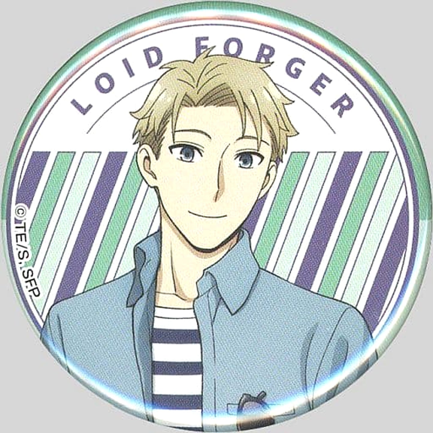 SPY x FAMILY Loid Forger Can Badge Don Quijote Limited Buttons [USED]