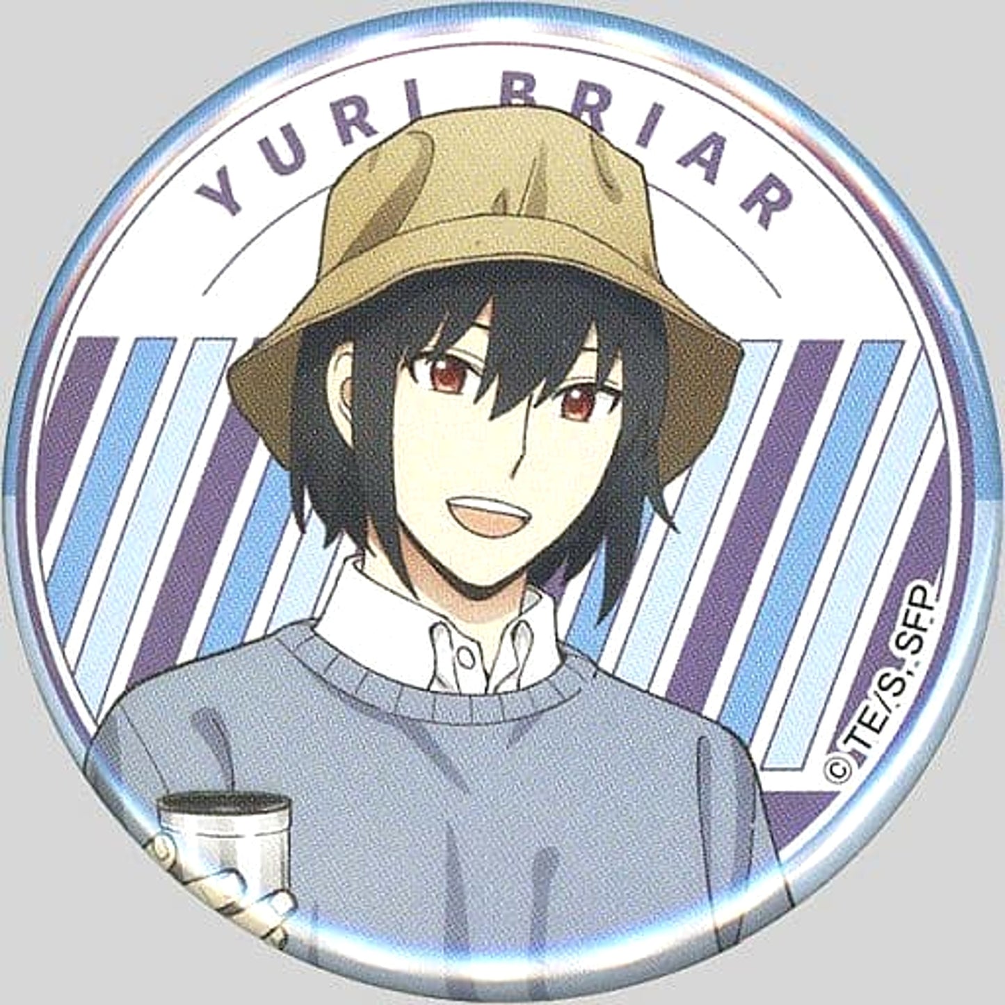 SPY x FAMILY Yuri Briar Can Badge Don Quijote Limited Buttons [USED]