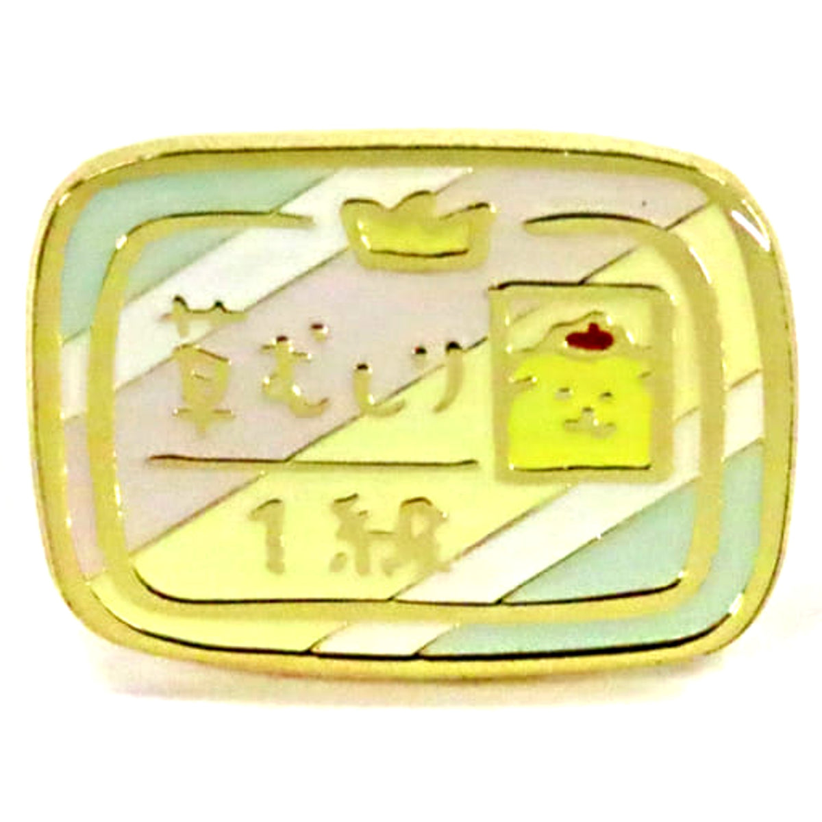 Chiikawa: Nanka Chiisakute Kawaii Yatsu X Sanrio Characters Weeding Class 1 Card Type Pins Collection Pins [USED]